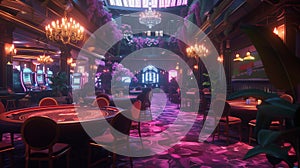 Luxurious Casino Interior