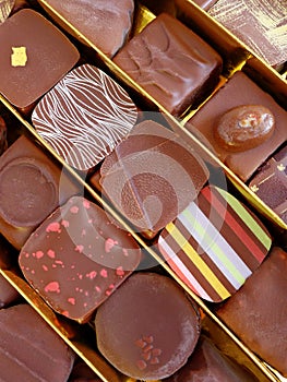 Luxurious chocolates