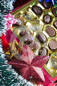 Luxurious Christmas chocolates