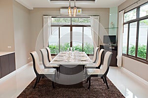 Luxurious dining room