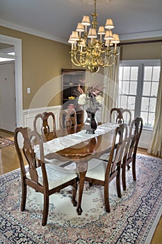 Luxurious dining room