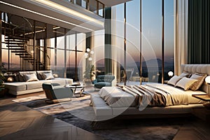 Luxurious escape highend hotel room design captures opulence and elegance