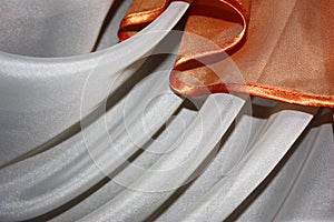 Luxurious fabric or liquid wave or wavy folds of silk texture