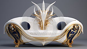 Luxurious Futuristic Classical Style Sofa Inspired By Fox