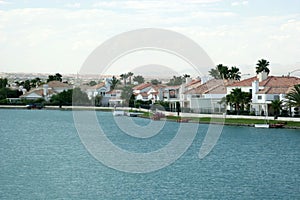 Luxurious lake view homes