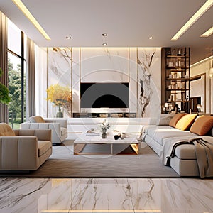 Luxurious and large room.