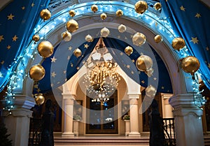 Luxurious Lobby In Jumeirah Zabeel Saray Hotel