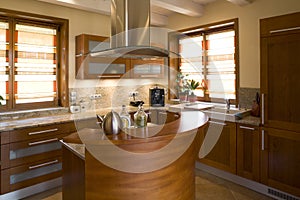 Luxurious modern kitchen