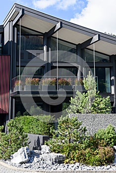 Luxurious modern multilevel house