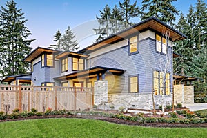 Luxurious new construction home in Bellevue, WA