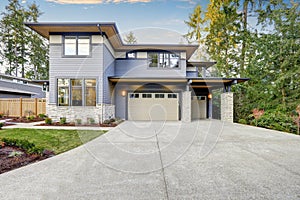 Luxurious new construction home in Bellevue, WA