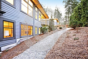 Luxurious new construction home in Bellevue, WA.