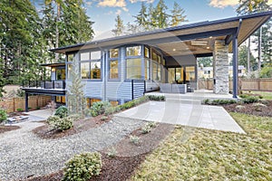 Luxurious new construction home in Bellevue, WA