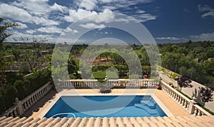 Luxurious outdoor pool