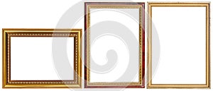 Luxurious picture frame set