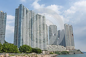 Luxurious residential building in Hong Kong