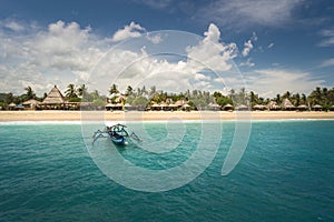 Luxurious resort in Lombok, Indonesia