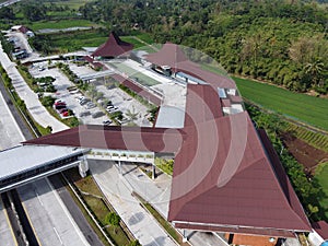 The Luxurious Rest Area of ??the Semarang Solo toll road in Central Java Km 456 Salatiga, Like a Mall Between 5 Mountains