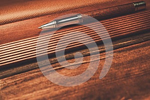 Luxurious rollerball pen