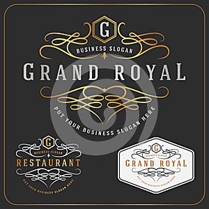 Luxurious Royal Logo Vector