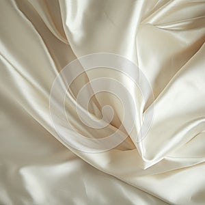 Luxurious Silk Cloth: A Close-up Of Shantung Plain Sheet