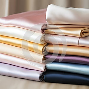 Luxurious Silk Sheets In Steve Henderson Style - Shantung Plain Sheet