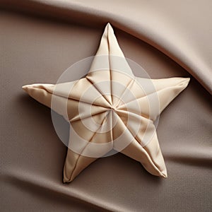 Luxurious Star Pillow In Graceful Surrealism Style