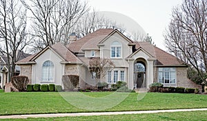 Luxurious Stucco Home with Arched Windows