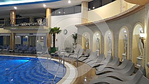 Luxurious swimming pool