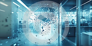 A Luxurious Tech World Where Affluent Users Experience Premium Digital Services and Innovation