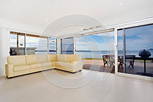 Luxurious waterfront apartment