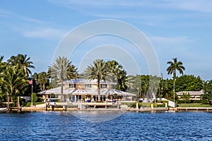 Luxurious waterfront home in Fort Lauderdale, USA