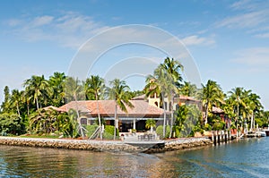 Luxurious waterfront home in Fort Lauderdale, USA