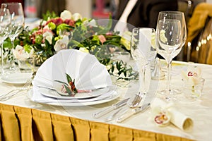 Luxurious Wedding Table Setting