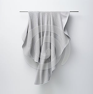 Luxuriously Soft Grey Towel - Add Flair to Your Home!