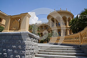 Luxurous resort building