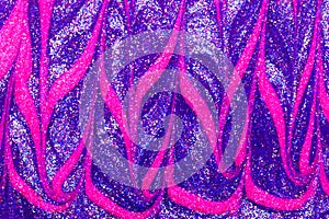 Luxury abstract background of glitter paint swirls