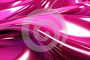 luxury abstract pink wave background AI generated