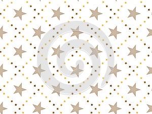 Luxury abstract star concept seamless pattern.