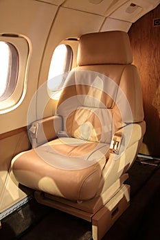 Luxury airplane interior - travelling concept