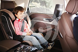Luxury baby car seat for safety