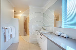 Bathroom in modern home