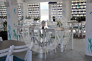 Luxury beach restaurant