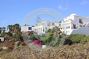 Luxury beachfront holiday villas.