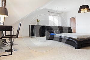 Luxury bedroom interior