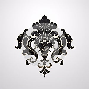 Luxury Black Decorative Element For Refined Elegance photo