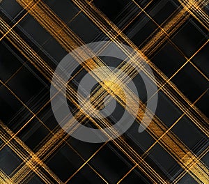 Luxury Black and Gold Texture Elegant Geometric Pattern Background