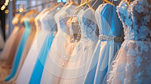 Luxury boutique formal dresses for prom, wedding, and more elegant options for rental and purchase.