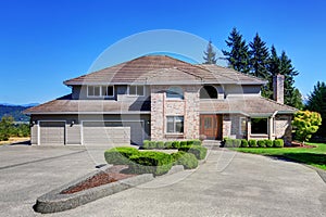 Luxury Brick house with beautiful curb appeal