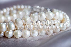 Luxury bridal Pearl necklace, Valentine day